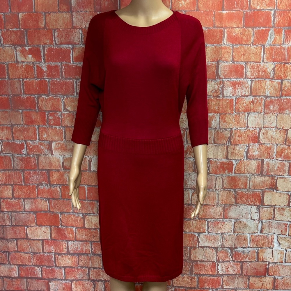 The‎ Limited Ribbed Drop Waist Wool Blend Sweater Drsss